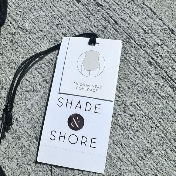 Black Ruffled One-Piece Swimsuit NWT - Picture 5 of 7